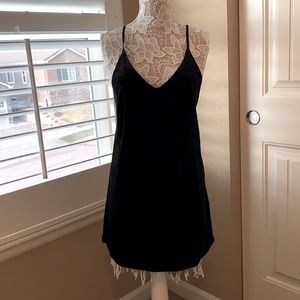 Backless Velvet Dress
